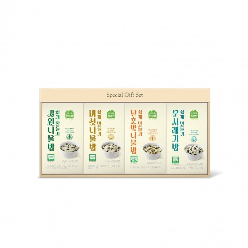 횡성몰,스페셜 선물세트[나물밥 밀키트세트]