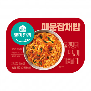 [홈스랑] 매운 잡채밥 220g x 1팩