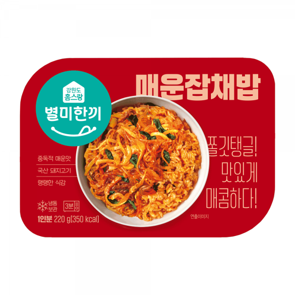 [홈스랑] 매운 잡채밥 220g x 1팩